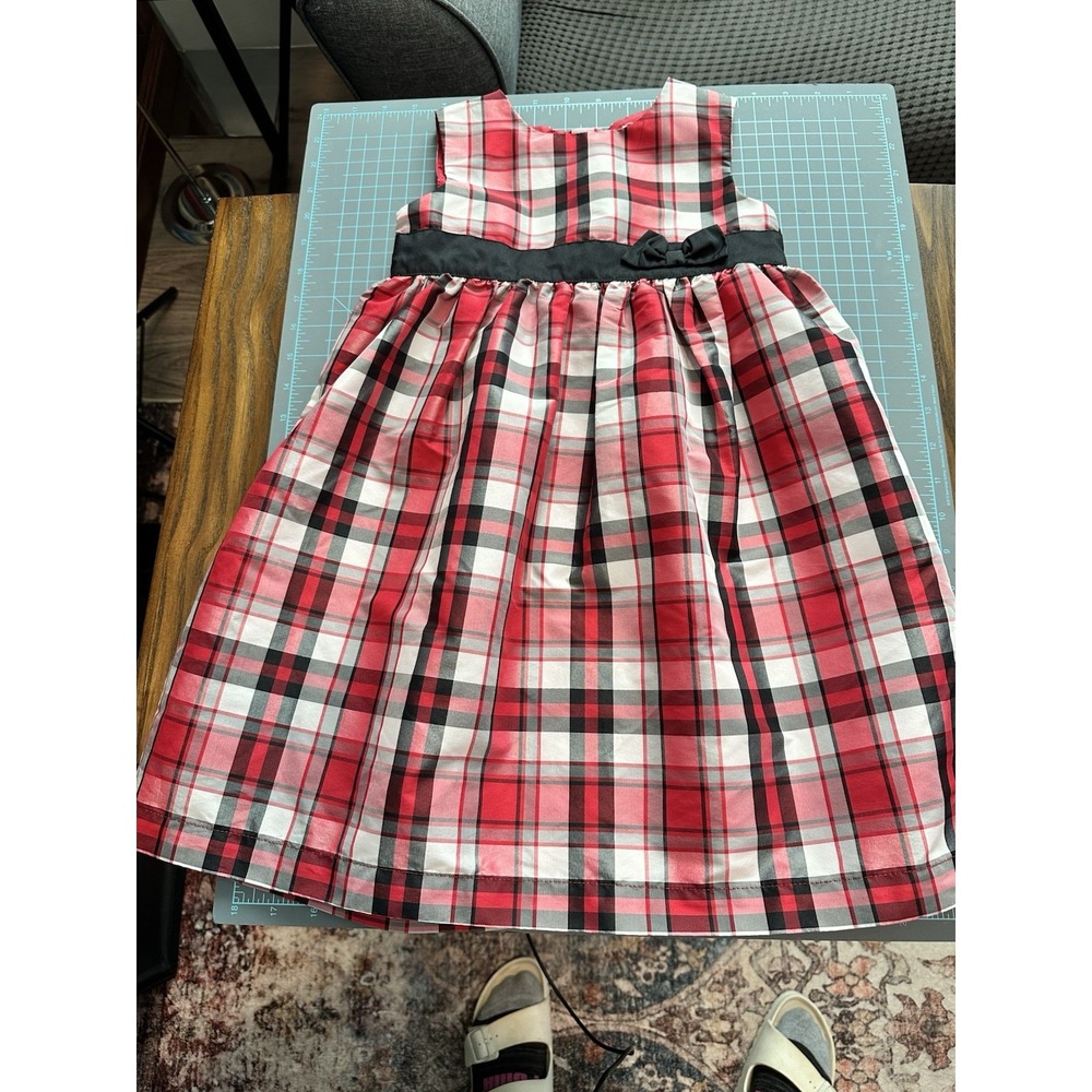 CARTERS BABY GIRLS PLAID DRESS ME UP 4T